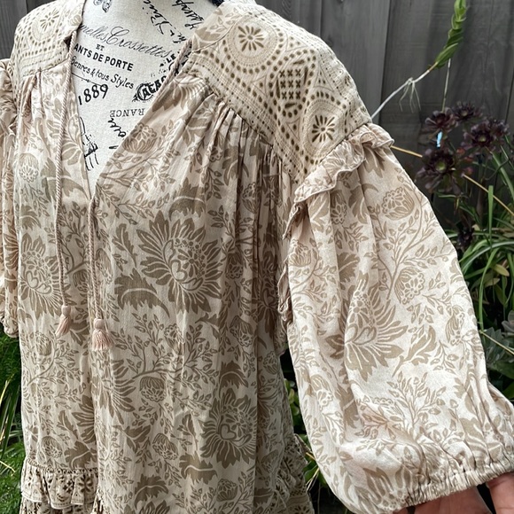 Spell & The Gypsy Collective Beige Lioness Dress - Picture 2 of 9